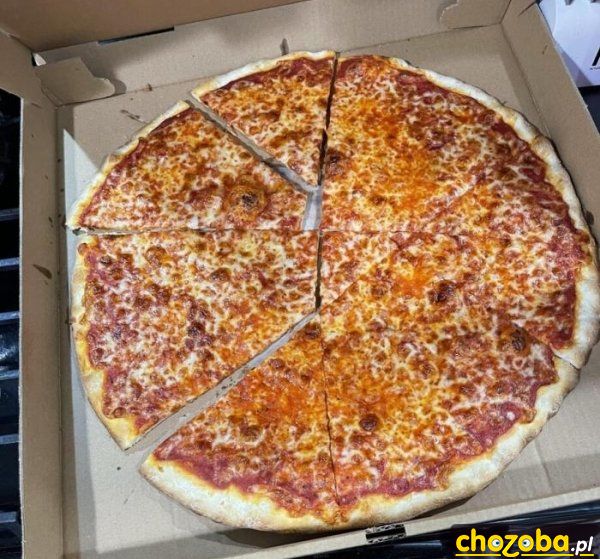 Pokrojona pizza