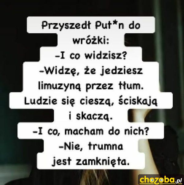 Putin u wróżki