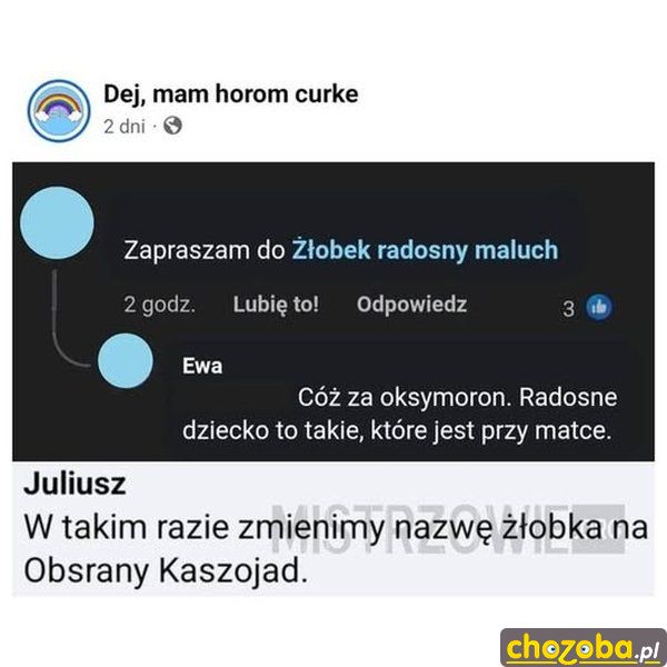 Nazwa żłobka