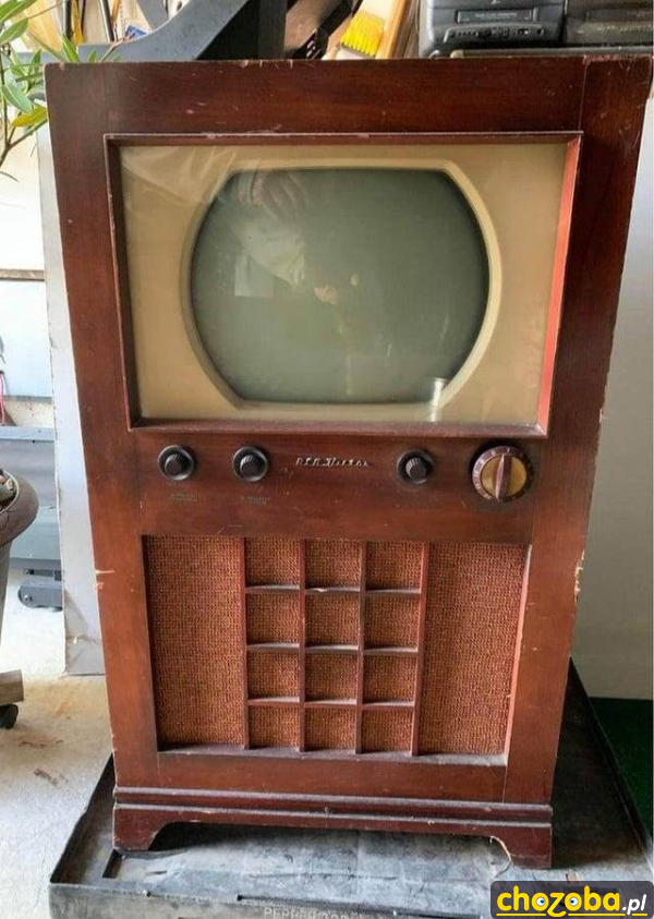 Stary telewizor