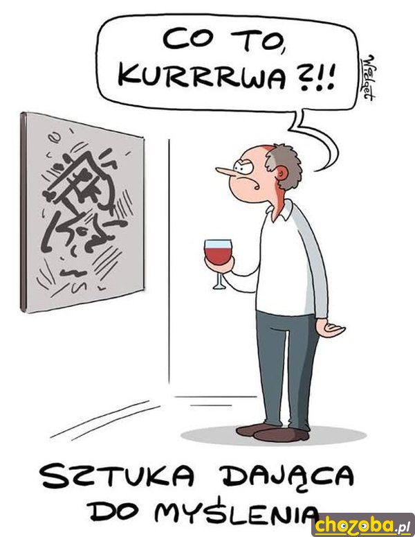 Sztuka dająca do myślenia
