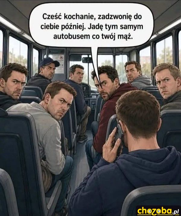W autobusie