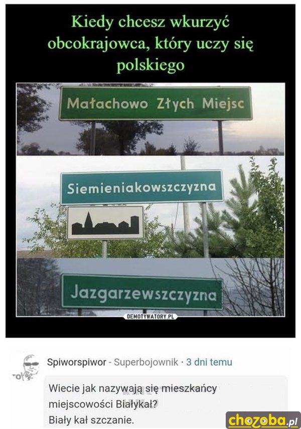 Ciekawe miejscowości