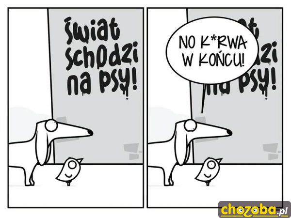 Świat schodzi na psy