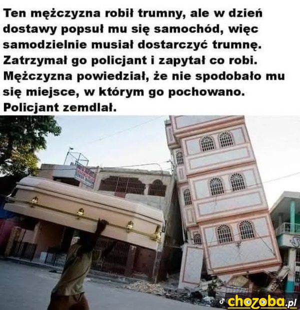 Transport trumny