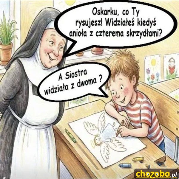 Anioł ze skrzydłami