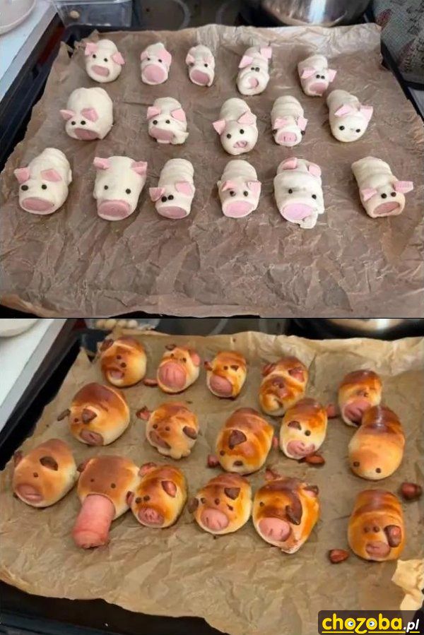 Pieczone świnki