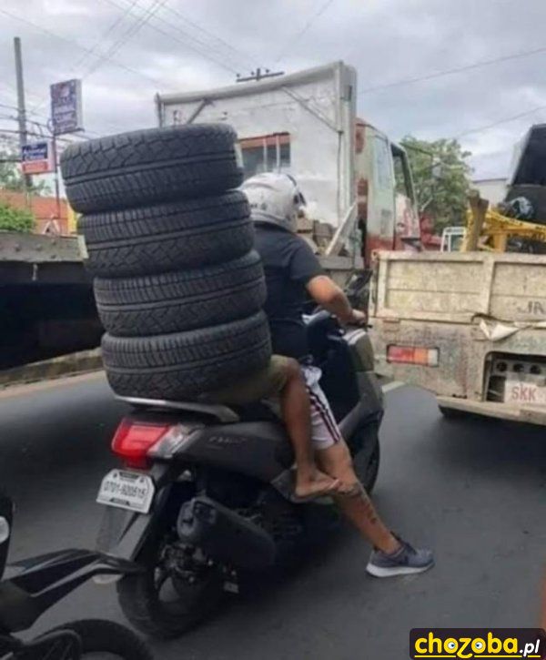Transport opon