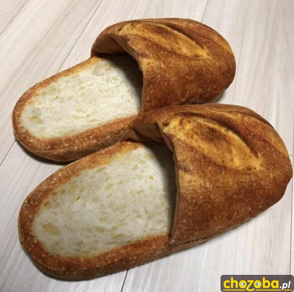 Chlebowe kapcie