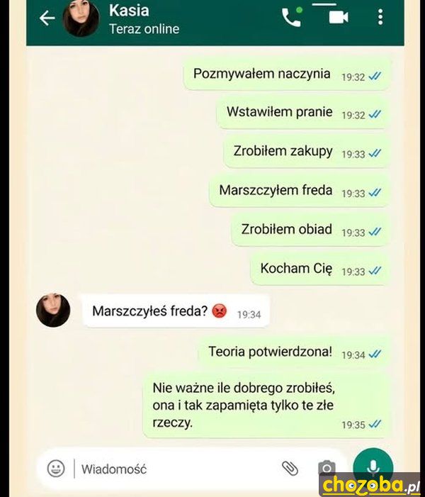 Nie ważne ile dobrego zrobiłeś