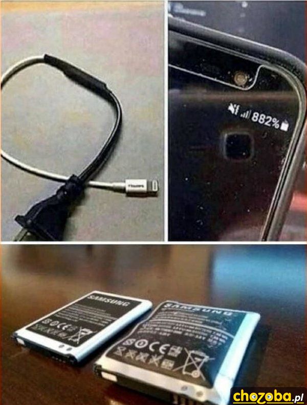 Ładowanie baterii na 230V