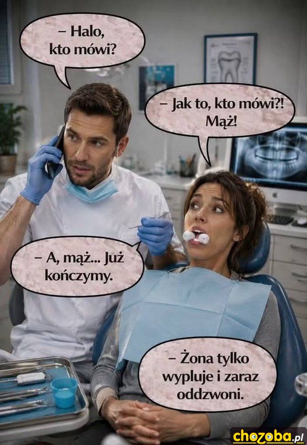 Żona u dentysty