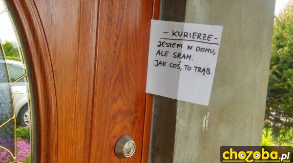 Info dla kuriera