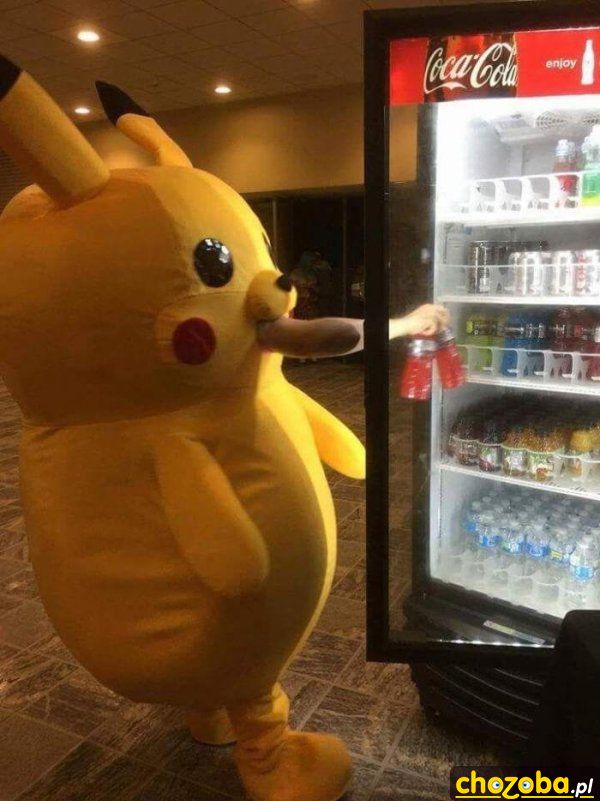 Spragniony pokemon