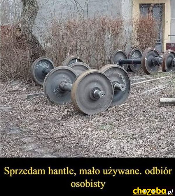 Sprzedam hantle
